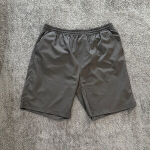 Alpine Men's Charcoal Athletic Drawstring Shorts